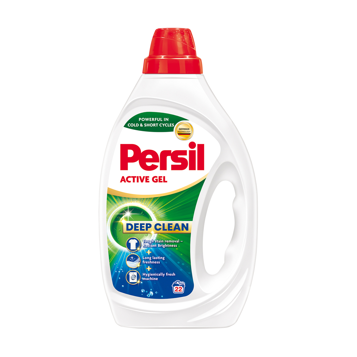 Гель для прання Persil Active Gel Deep Clean, 22 цикли прання, 990 мл